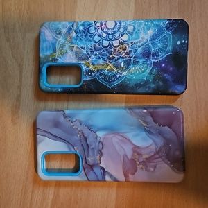2 galaxy S20fe hard cases